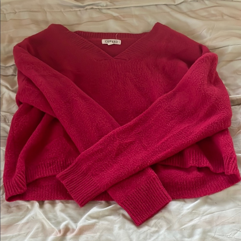 Women's Red Sweater